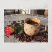 Carte Postale Fresh coffee (Devant)