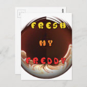 Carte Postale Fresh My Freddy Art Print (Devant / Derrière)