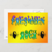 Carte Postale Freshmen Rock - Pulse (Devant / Derrière)