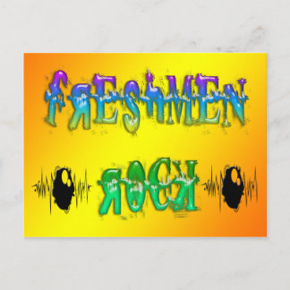 Carte Postale Freshmen Rock - Pulse