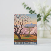 Carte Postale Fresno California Central Valley (Debout devant)