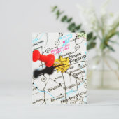 Carte Postale Fresno, Californie (Debout devant)