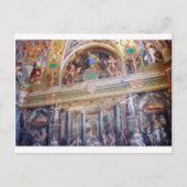 Carte Postale Fresque au musée du Vatican (Devant)