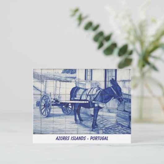 Carte Postale Fresque Azulejo (Debout devant)