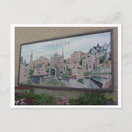 Carte Postale Fresque de Cedarburg (Devant)