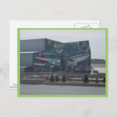 Carte Postale Fresque De Northwest Airlines Sur Un Bâtiment De S (Devant / Derrière)