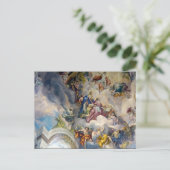 Carte Postale fresque des anges baroques (Debout devant)