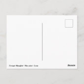 Carte Postale Fresque Shanghaï - Mur peint - Lyon (Dos)