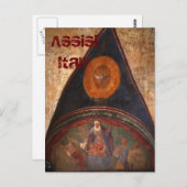 Carte Postale Fresques d'Assise (Devant / Derrière)