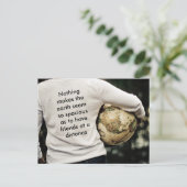 Carte Postale Freunde in der Ferne (Debout devant)