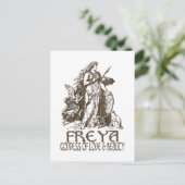 Carte Postale Freya (Debout devant)