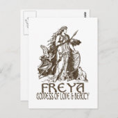 Carte Postale Freya (Devant / Derrière)