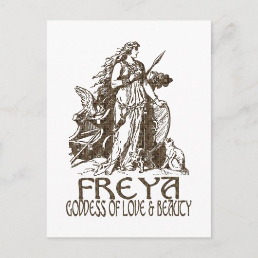Carte Postale Freya (Devant)