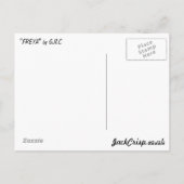 Carte postale "FREYA" La cabine de camion 80" (Dos)