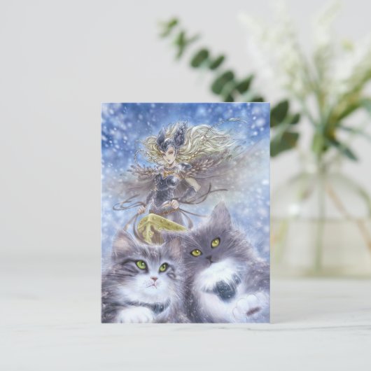 Carte postale Freyja (Debout devant)