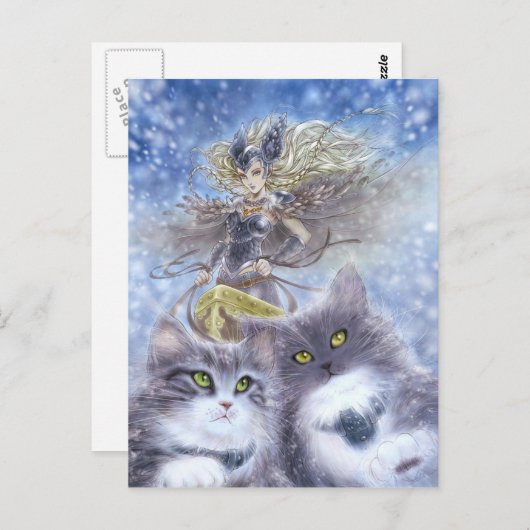 Carte postale Freyja (Devant / Derrière)