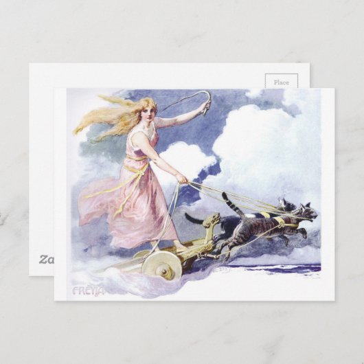 Carte Postale Freyja (Devant / Derrière)