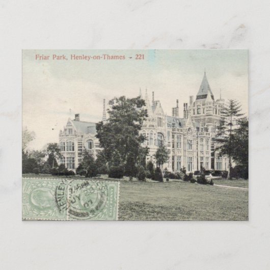 Carte postale Friar Park #1 (Devant)
