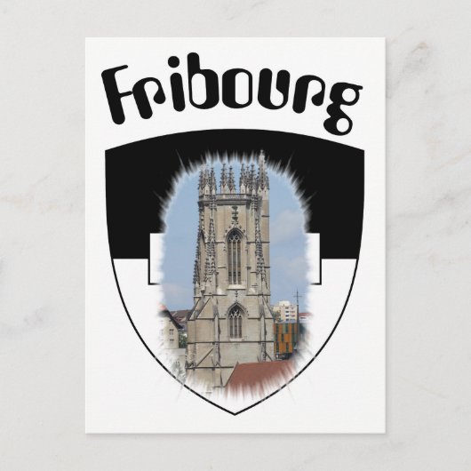 Carte Postale Fribourg (Devant)