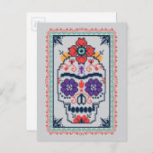 Carte Postale Frida Kahlo | Calavera (Devant / Derrière)