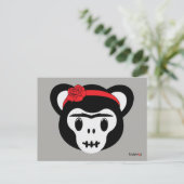 Carte Postale Frida Kahlo | FridaMoji - Jour du singe mort (Debout devant)