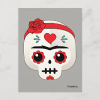 Frida Kahlo | FridaMoji - Sugar Skull