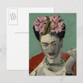 Carte Postale Frida Kahlo par Garcia Villegas (Devant / Derrière)