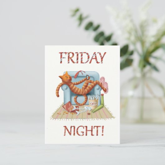 Carte Postale Friday night (Debout devant)