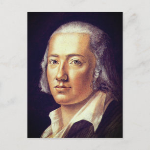 Carte Postale Friedrich Hölderlin par Franz Carl Hiemer, 1792