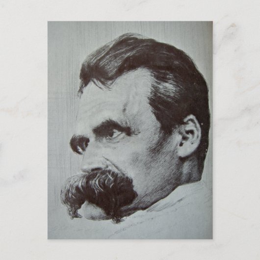 Carte Postale Friedrich Nietzsche (Devant)