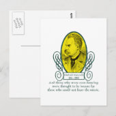 Carte Postale Friedrich Nietzsche (Devant / Derrière)