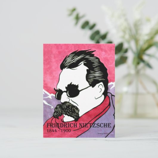 Carte Postale "Friedrich Nietzsche" (Debout devant)