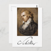 Carte Postale Friedrich Schiller (Devant / Derrière)