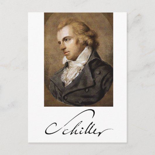 Carte Postale Friedrich Schiller (Devant)