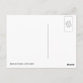 Carte Postale Friedrich Schiller (Dos)