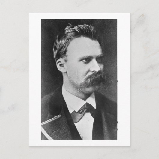 Carte Postale Friedrich Wilhelm Nietzsche (1844-1900) 1873 (b/w (Devant)