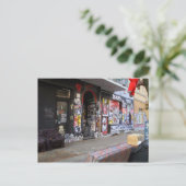 Carte Postale Friedrichshain Berlin Hausbesetzer - Squatters (Debout devant)