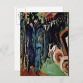 Carte Postale Friedrichstrasse, 1914 (Devant / Derrière)