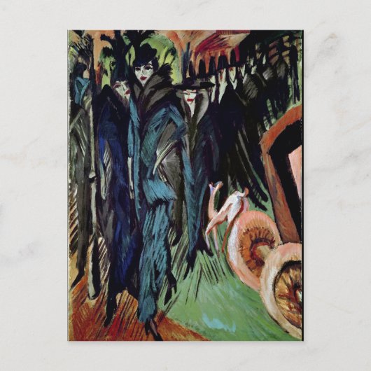 Carte Postale Friedrichstrasse, 1914 (Devant)