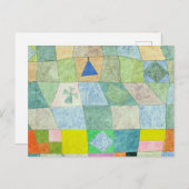 Carte Postale Friendly Game, 1933 par Paul Klee (Devant / Derrière)