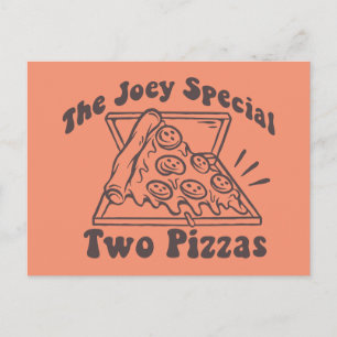 Carte Postale FRIENDS™   Citation Joey Pizza