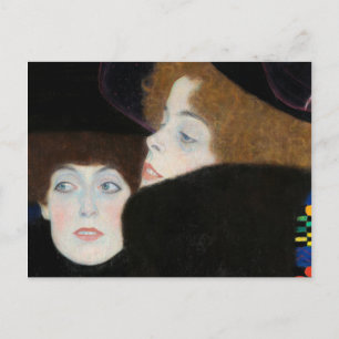 Carte Postale Friends I, Les Soeurs de Gustav Klimt