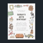 Carte Postale FRIENDS™ Icônes Aquarelle Anniversaire<br><div class="desc">Célébrez votre anniversaire avec une touche de nostalgie en utilisant cette carte postale aux icônes aquarelles sur le thème de FRIENDS™. Avec des symboles iconiques de la série télévisée adorée,  cette carte postale ajoute une touche amusante et personnelle à vos vœux d'anniversaire.</div>