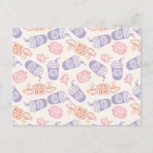 Carte Postale FRIENDS™ Motif Pastel Central Perk