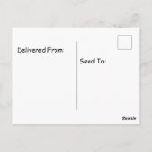 Carte Postale Friendship Knot Bestie Appreciation Art (Dos)