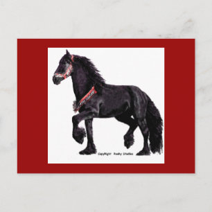 Carte postale Friesian Dance #5