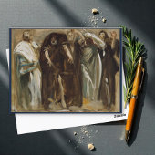 Carte Postale Frieze de l'étude des prophètes, Sargent