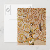 Carte Postale Frieze II par Gustav Klimt (Devant / Derrière)