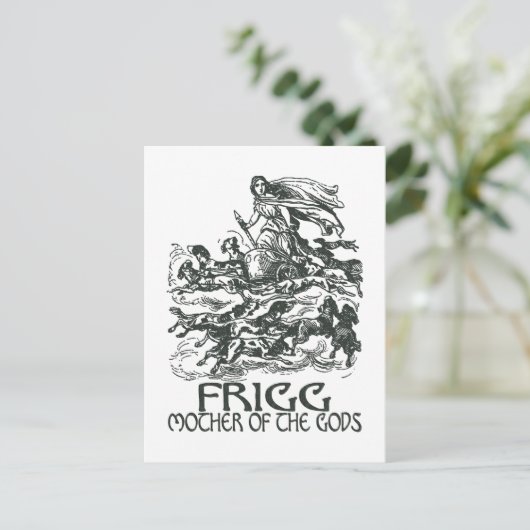 Carte Postale Frigg (Debout devant)