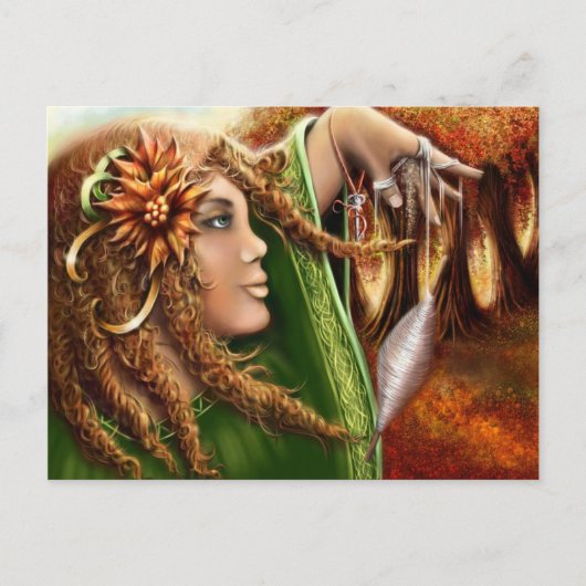 Carte postale Frigg par Nellis Eketorp (Devant)